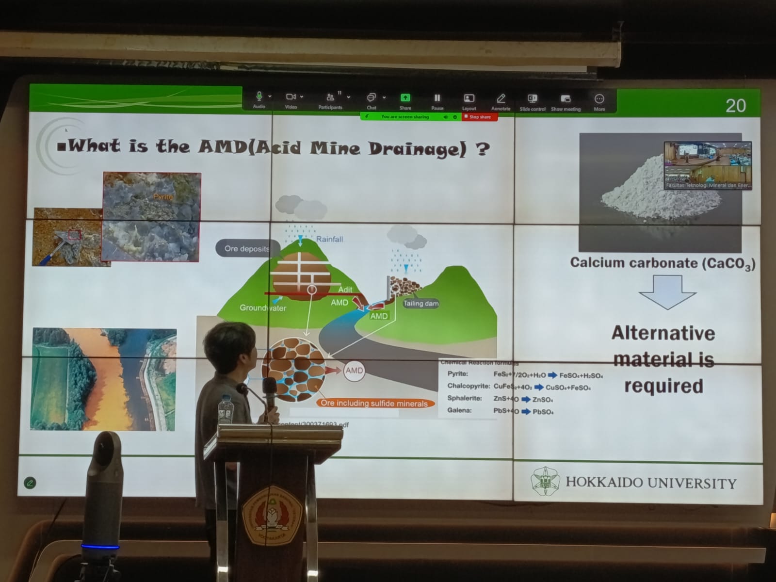 Guest Lecture Arima Sensei: Inovasi Teknologi Remediasi Tanah dan Pengelolaan Limbah Tambang dari Hokkaido University